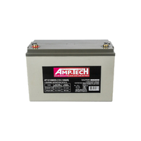AMP-TECH 12v 120ahr AGM Deep Cycle Battery