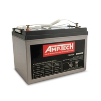 AMP-TECH 12v 20ahr AGM Deep Cycle Battery