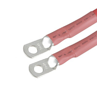 2AWG Red 750mm Tinned Battery Power Lead
