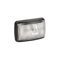 LED 10-33v White Front Marker Lamp