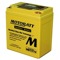 MotoBatt MBTX7U 12v 115ccA Maintenance Free Battery