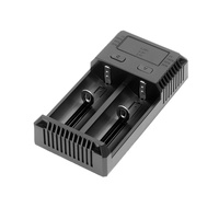 Nitecore Intellicharge New I2 Li-Ion + NiMh + NiCD + IMR 2 Bay Battery Charger
