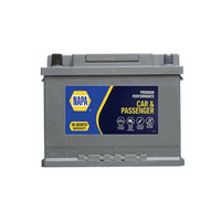 NAPA DIN65LHX MF 12v 710cca Premium Performance Battery