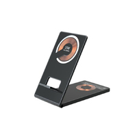 Foldable 2-in-1 Qi Wireless Charging Stand 15w