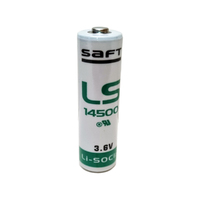 Saft LS14500 3.6v 2600mah AA Size Specialised Lithium Battery
