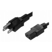 IEC C13 to USA 3 Pin Power Cable (1.8m)
