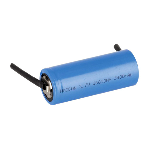 Generic Li-Ion 26650 3.7v 3400mah Battery With Tabs