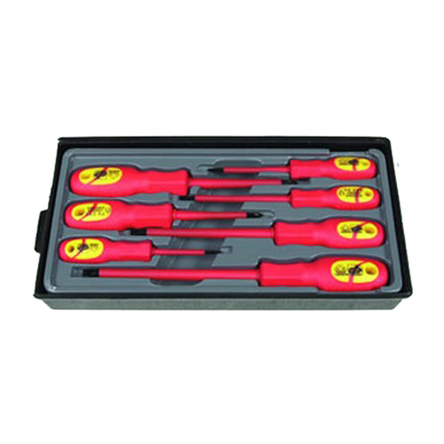 7 Piece Electrical Screwdriver Set - Rated 1t 1000v