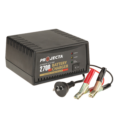 Projecta Charge N Maintain AC400 6v / 12v 2700ma 2 Stage Car Battery