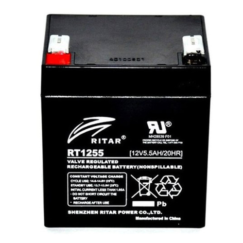 Ritar 12v 5.5ahr AGM Lead Acid Battery