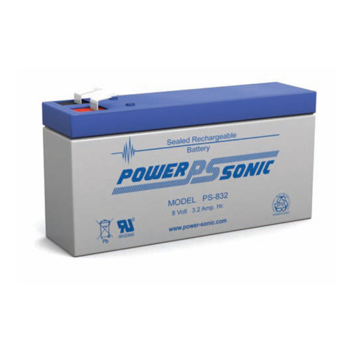 Power Sonic 8v 3.2ahr Sealed AGM Battery - CLEARANCE!