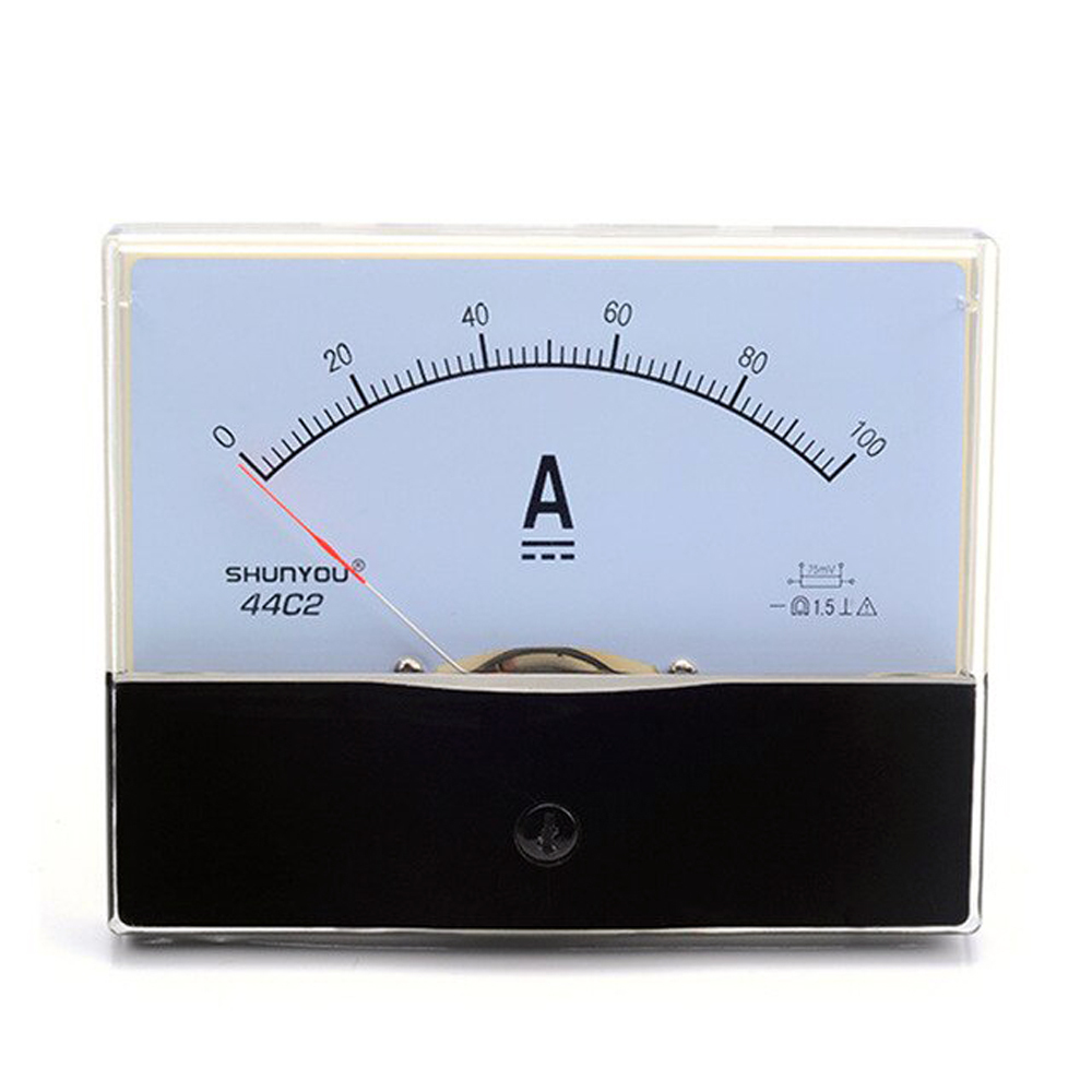 Analogue Ammeter (DC) 0-100 Amps Inc Shunt - Mr Positive NZ