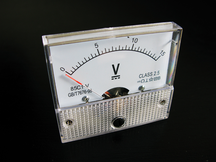 Analogue Voltmeter (DC) 0-15 Volts - Mr Positive NZ