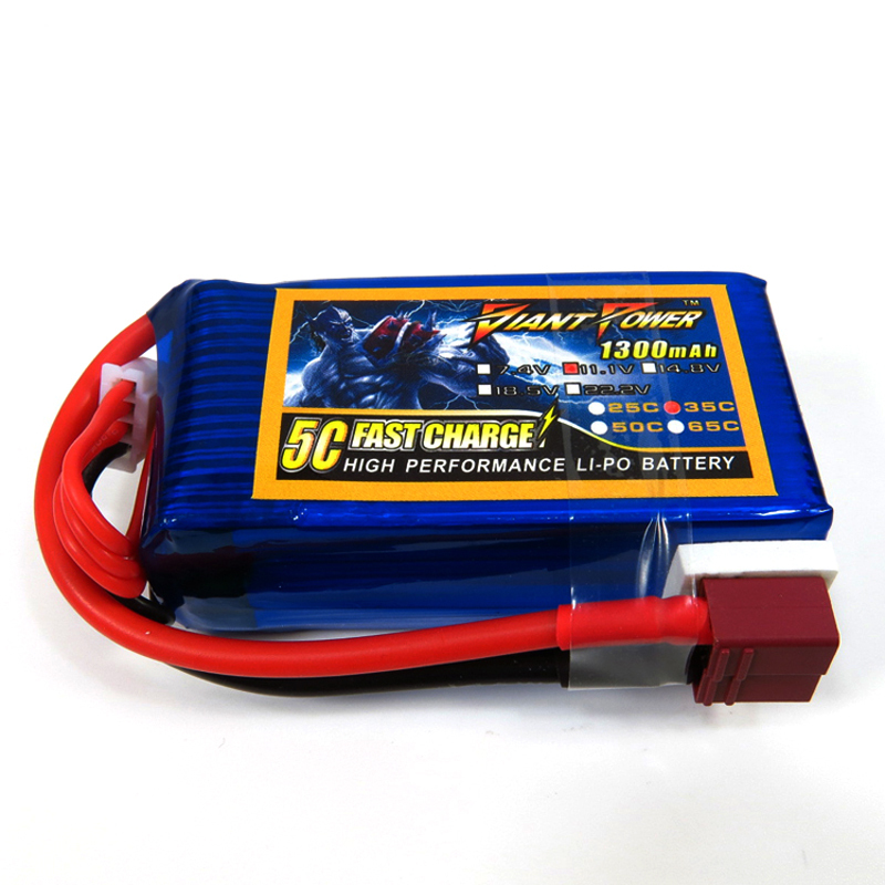 Batterie Lipo 3S 11,1V - 1300mAh 35c