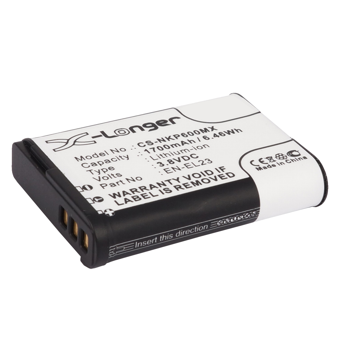 Nikon ENEL23 Compatible Digital Camera Battery Mr Positive NZ