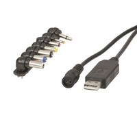 USB Powered Universal 12v Step Up Converter Cable