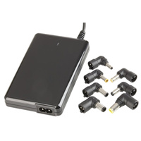 Slimline 120w 19v DC Universal Laptop Power Supply With 7 Adaptors