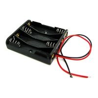 AAA x 4 Battery Holder (Flat)