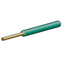 Narva Single Core 2.5mm Cable Roll Green (30m)