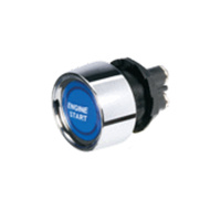 Push Start Switch 12v 50a Red LED