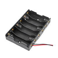 AA x 6 Battery Holder - Side By Side