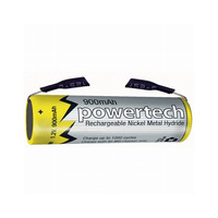 Powertech AAA 900mah Ni-MH with Tabs