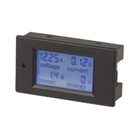 Voltage, Current, Energy LCD Combo Meter 0-20a 80-260v AC
