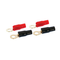 Aerpro 4 Gauge Ring Terminal Pack (2 Pair)