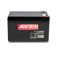 AMP-TECH 12v 1.2ahr AGM Battery