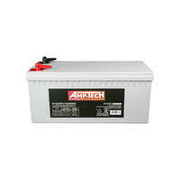 AMP-TECH 12v 200ahr AGM Deep Cycle Battery