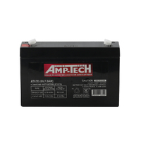 AMP-TECH 6v 7ahr AGM Battery