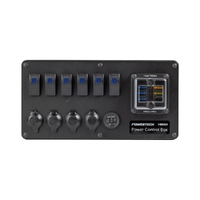 DC Control Hub with Switches, Voltmeter and Fuse Block