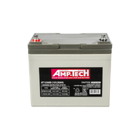 AMP-TECH 12v 33ahr AGM Deep Cycle Battery