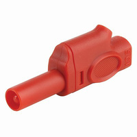 Insulated Piggyback Banana Plug 4mm (Red)