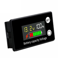 Battery Voltmeter and Capacity Meter DC 8v-100v