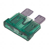 Standard 30a ATS Blade Fuse Green (Box of 50)