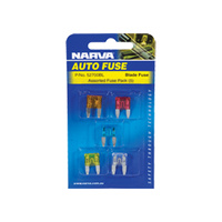 Assortment Mini Blade Fuses Pack
