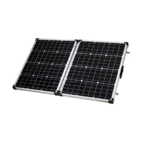 12v 130w Folding Monocrystalline Solar Panel inc Regulator