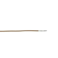Light Duty Flexible 25AWG Brown Hook Up Wire (100m)
