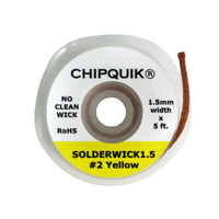 Chip Quik No Clean 1.5mm Solder Wick