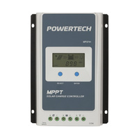 Powertech 20a MPPT Lithium and SLA Solar Charge Controller