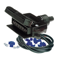 Trailer 7 Pin Flat Female Socket Kit (1.5m Lead)
