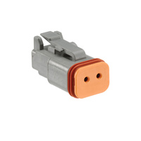 2 Way Deutsch Male Connector (10 Pack)