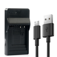 Single Slot USB Panasonic  CGA-S007 Digital Camera Battery Charger