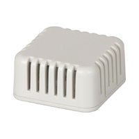 Vented ABS Enclosure 40x40x20mm Grey