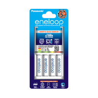 Sanyo Eneloop AA and AAA 3hr Fast Charger Combo