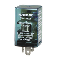 Electronic Load Sensitive Flasher 12v 3 Pin