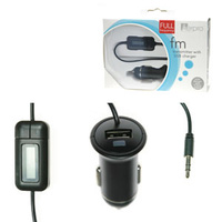 Aerpro Full Frequency FM Transmitter and USB Charger
