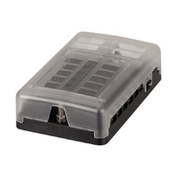 12 Way Fuse Block with Bus Bar
