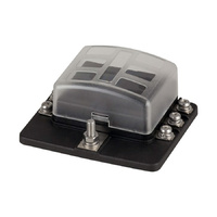 6 Way Blade Fuse Block with Screw Terminals